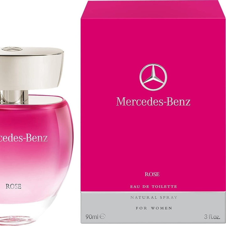 Mercedes Benz Rose EDT Perfume 3FL Women Floral Citrus Fragrance 100ml Image 1