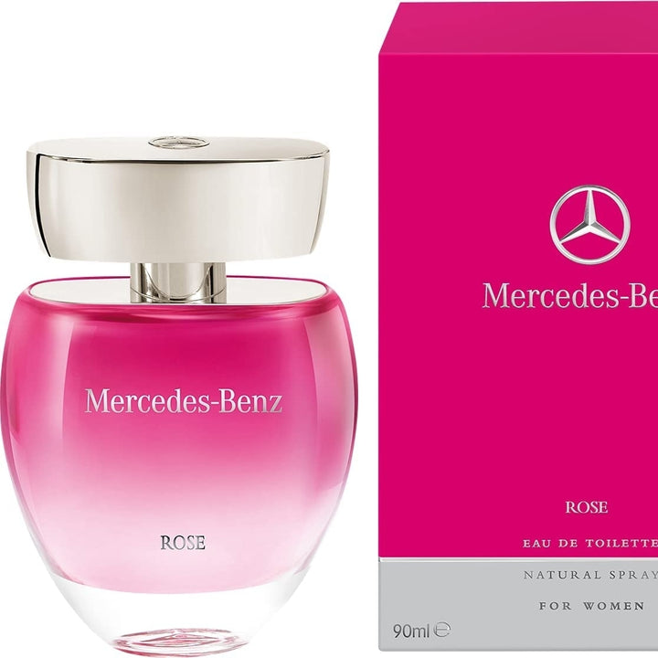 Mercedes Benz Rose EDT Perfume 3FL Women Floral Citrus Fragrance 100ml Image 3