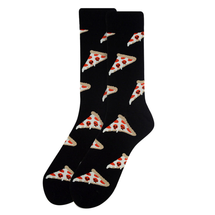 Pepperoni Pizza Socks Novelty Sock Funny Socks Pizza Lover Gifts Cool Socks Funny Groomsmen Socks Image 4