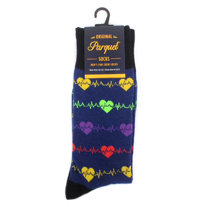 Funny Socks Heart Beat Novelty Socks Heart Monitor Socks Heart Doctor Socks Dr Socks Heart Surgeon Socks Image 4