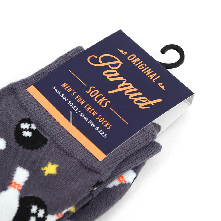 Fun Bowling Socks Personalized Socks Crazy Bowling Crew Socks Image 6