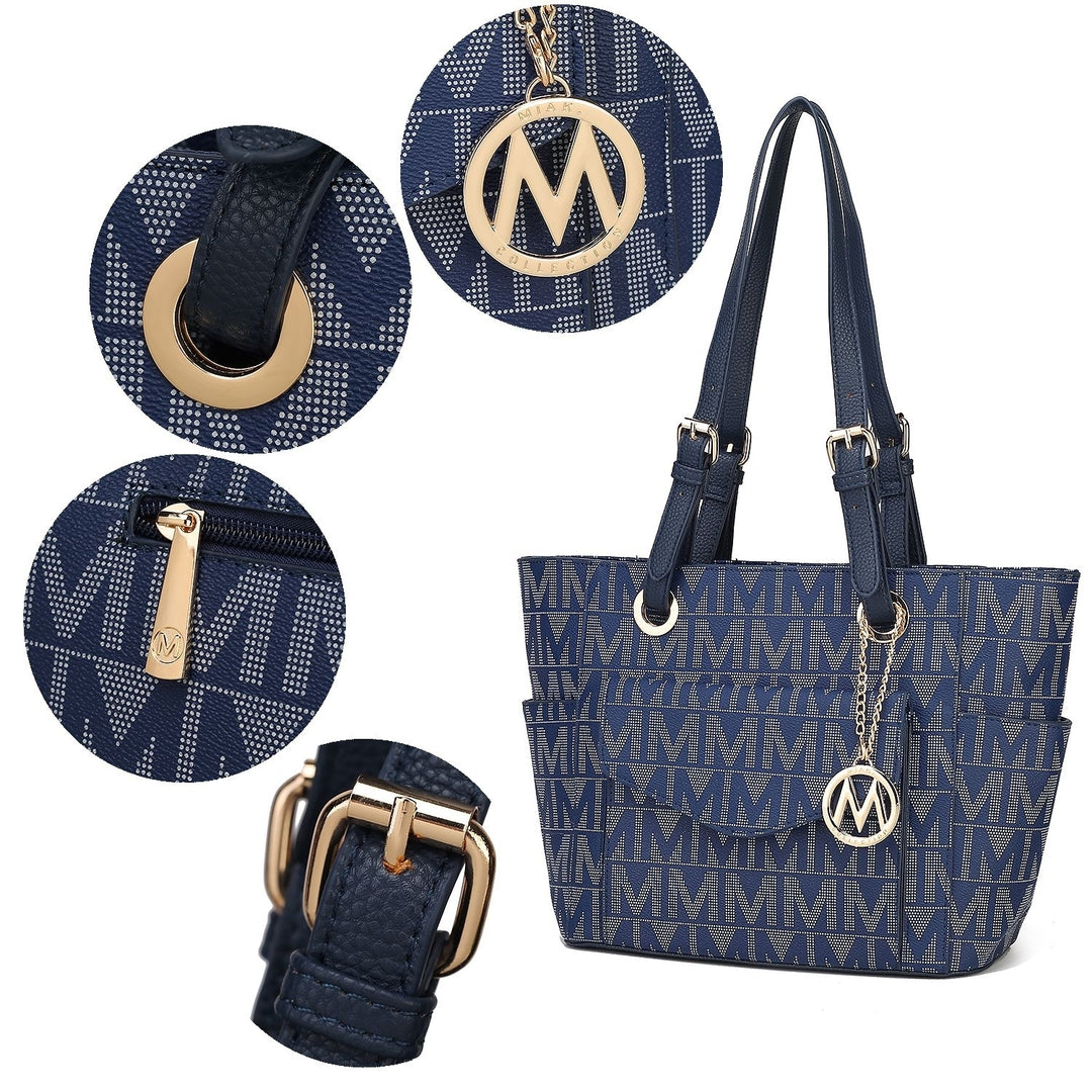 MKF Collection Griselda M Signature Tote Handbag by Mia K. Image 11