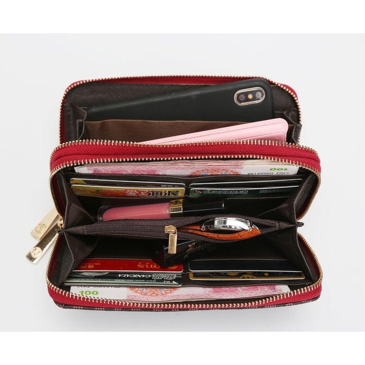 MKF Collection Danielle Milan Multi-Functional Shoulder Bag M Signature Wallet Wristlet by Mia K. Handbag Image 11