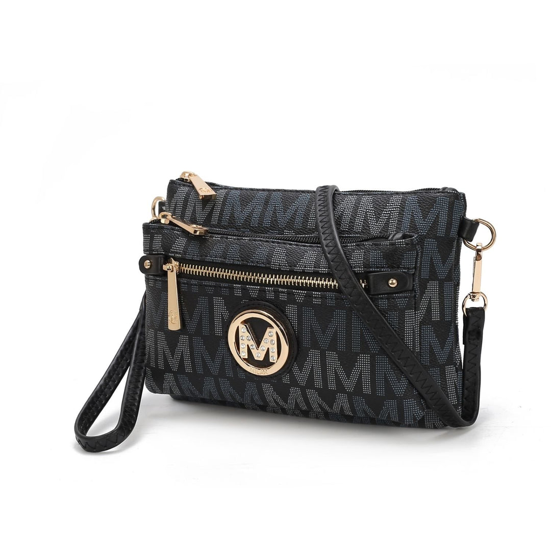 MKF Collection Camren Multi-Functional Shoulder Bag M Signature Crossbody Handbag by Mia K. Image 1