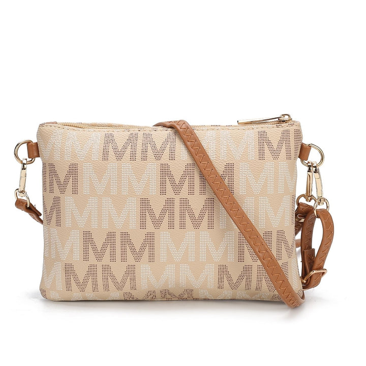 MKF Collection Camren Multi-Functional Shoulder Bag M Signature Crossbody Handbag by Mia K. Image 10