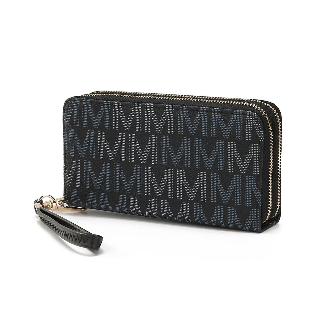 MKF Collection Hofstra M Signature Wallet Wristlet by Mia k. Handbag Image 4