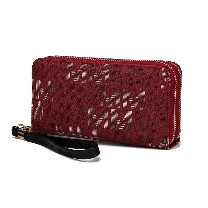 MKF Collection Hofstra M Signature Wallet Wristlet by Mia k. Handbag Image 9