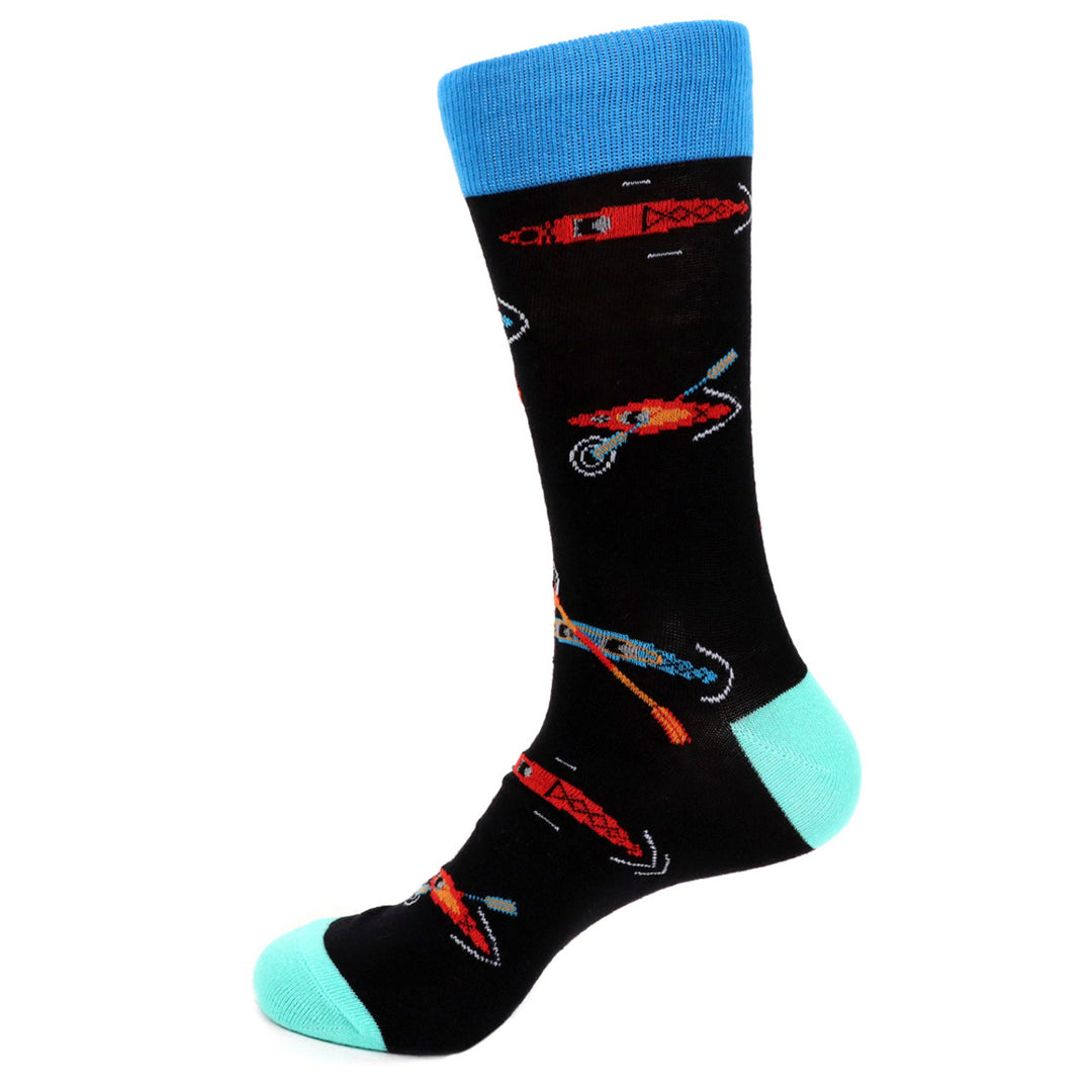 Kayak Socks River Runner Novelty Socks Image 1