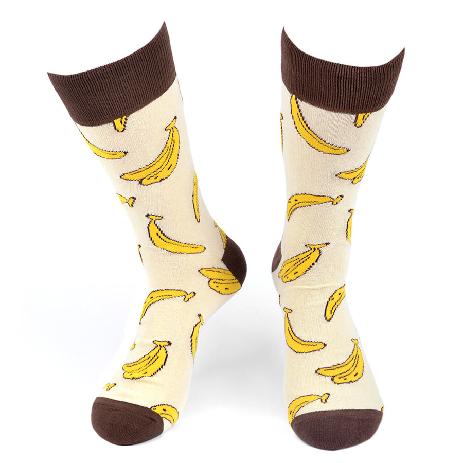 Mens Banana Novelty Socks Going Bananas Image 1