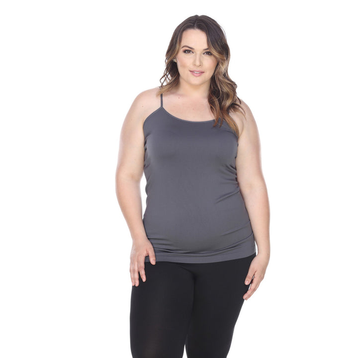 White Mark Women s Plus Size Tank Top Image 1