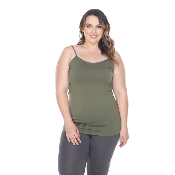 White Mark Women s Plus Size Tank Top Image 1