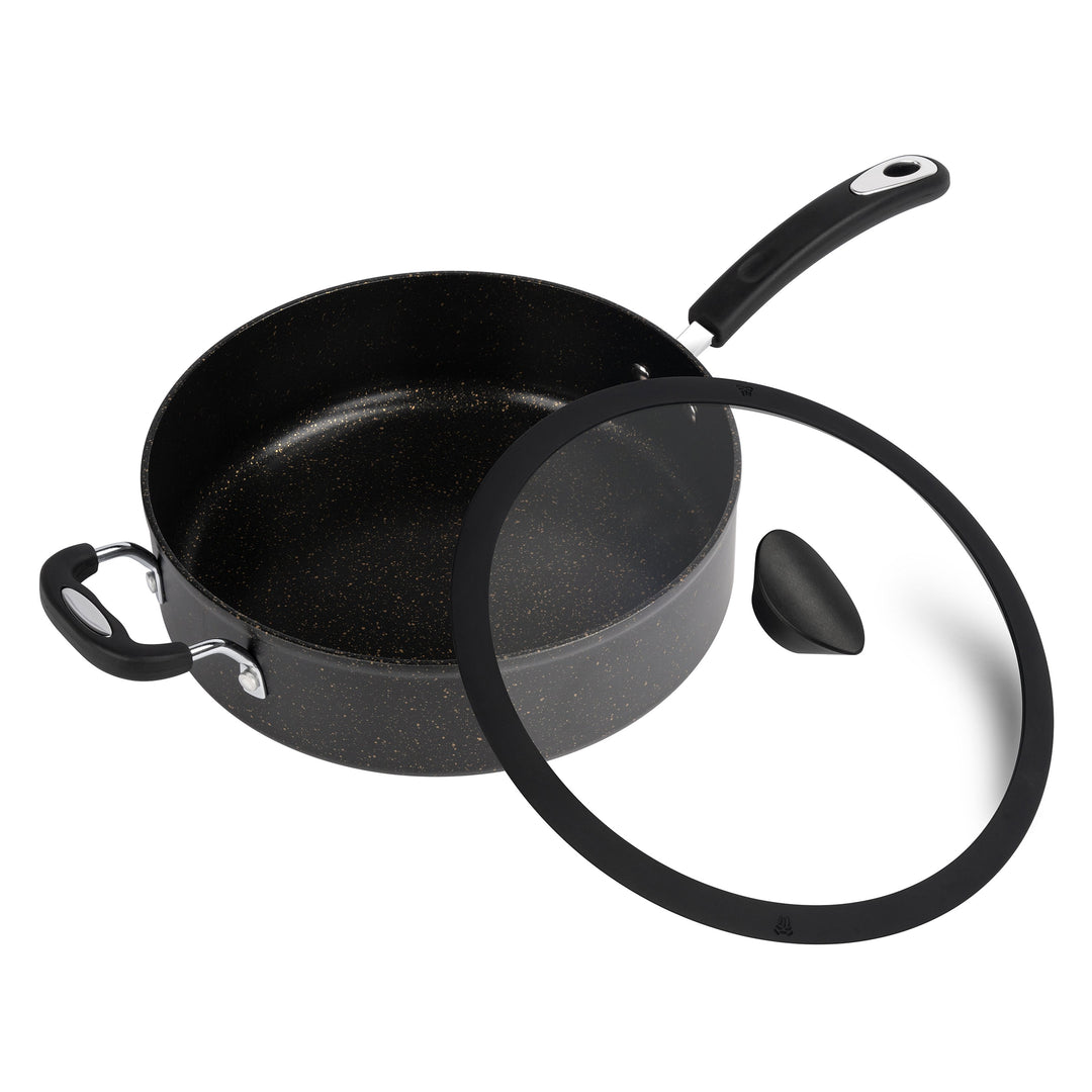 Ozeri All-In-One Stone Sauce Pan 5L Non-Stick Eco-Friendly German Coating Image 1