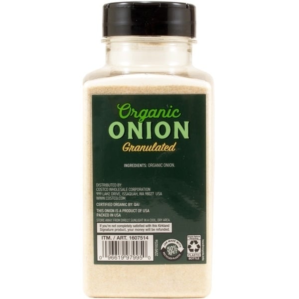 Kirkland Signature Granulated Organic Onion16 Ounce Image 2