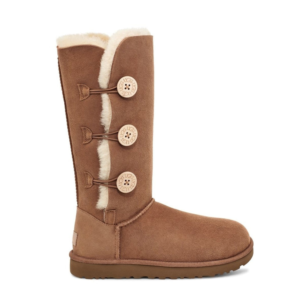 UGG Womens Bailey Button Triplet II Boot Chestnut - 1016227-CHE CHESTNUT Image 2