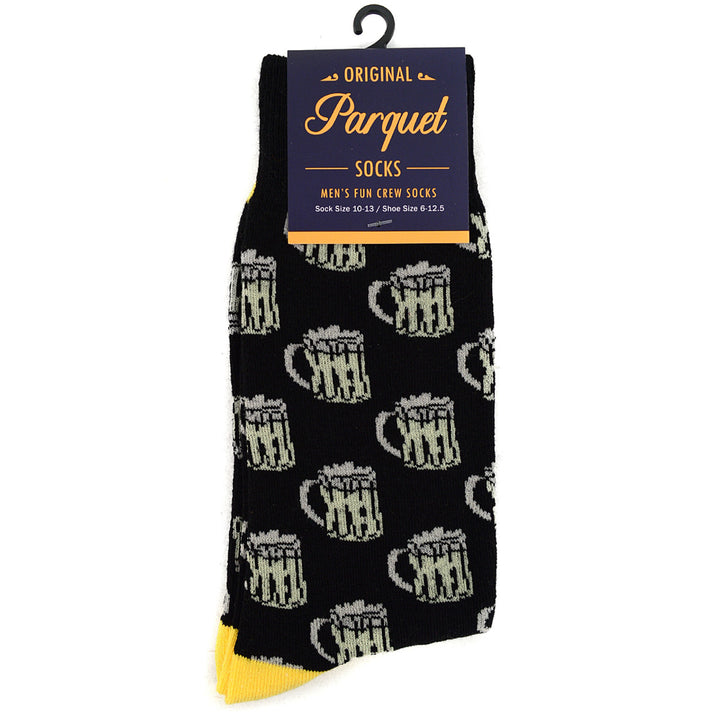 Mens Beer Socks Mens Beer Lover Gift Novelty Socks Party Time Beer Gifts Image 4