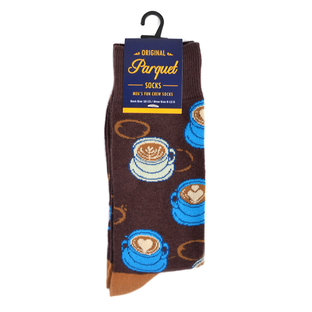 Expresso Funny Socks Cup of Coffee Novelty Socks Coffee Lover Gift Cup of Joe Morning Coffee Image 4