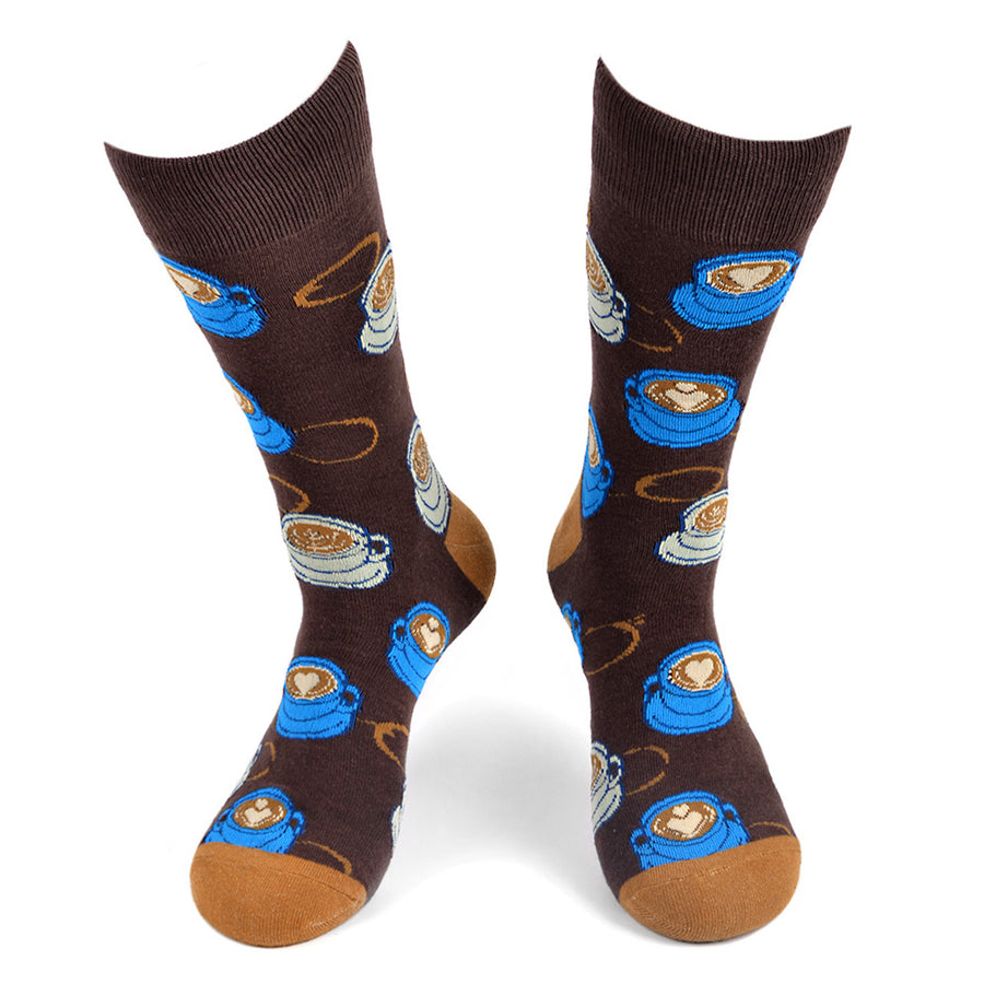 Expresso Funny Socks Cup of Coffee Novelty Socks Coffee Lover Gift Cup of Joe Morning Coffee Image 1