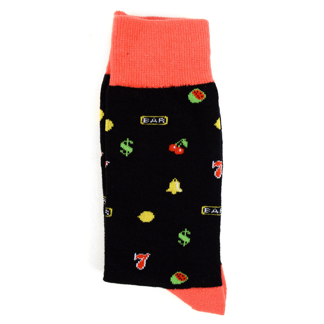 Lucky Gambling Socks Las Vegas Lucky 7 Image 6