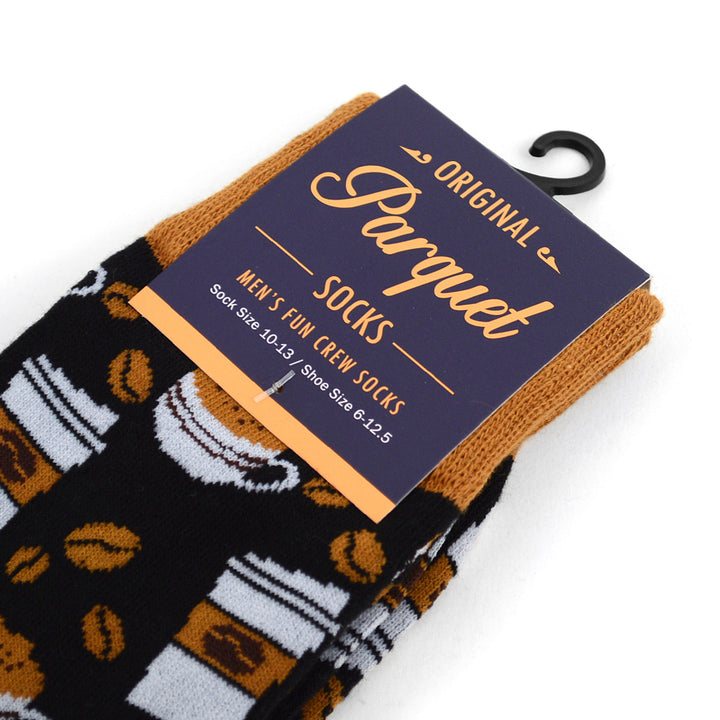 Coffee Lovers Novelty Sock Funny Socks Coffee Gifts Cool Socks Funny Groomsmen Socks Image 3