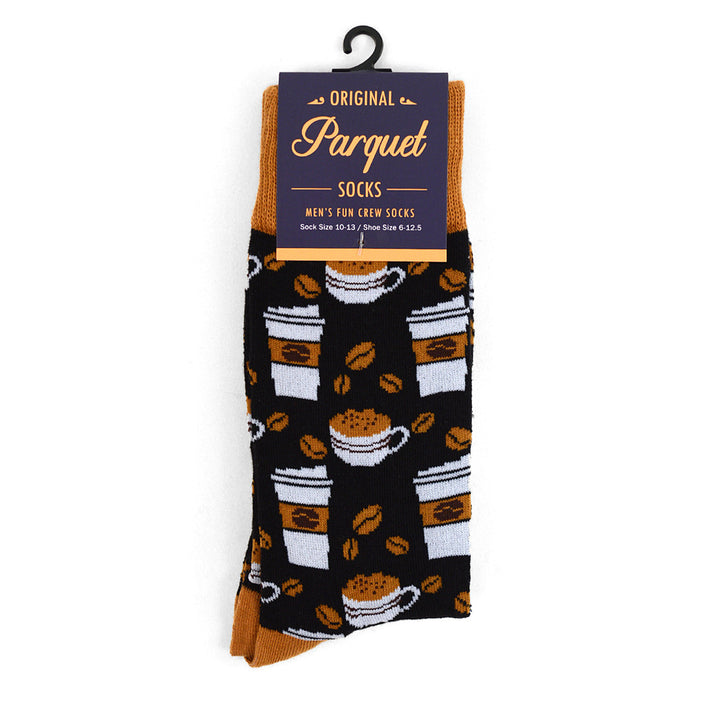 Coffee Lovers Novelty Sock Funny Socks Coffee Gifts Cool Socks Funny Groomsmen Socks Image 4