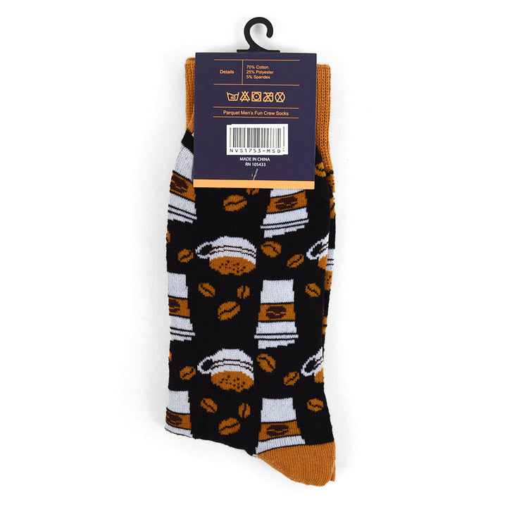 Coffee Lovers Novelty Sock Funny Socks Coffee Gifts Cool Socks Funny Groomsmen Socks Image 6