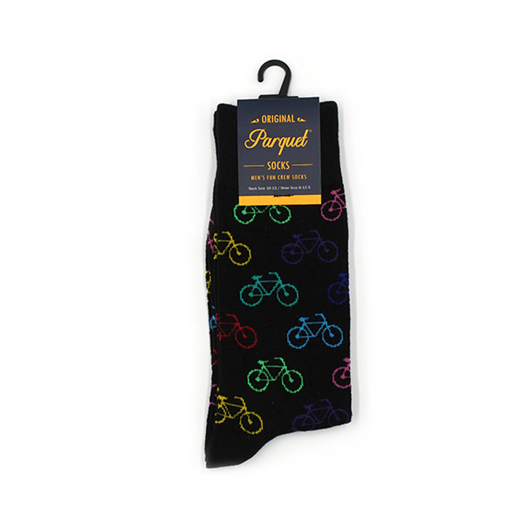 Mens Bicycle Novelty Sock Funny Socks Bike Gifts Cool Socks Funny Groomsmen Socks Image 4