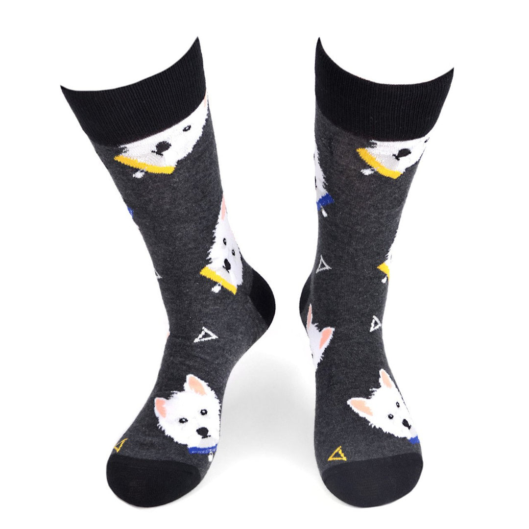 Scottish Terrier Socks Scottie Dog Socks Image 1