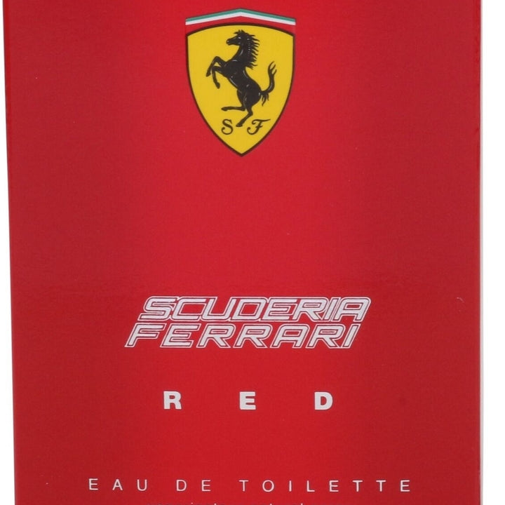 Ferrari Scuderia Red Eau De Toilette 75ml Mens Cologne Fresh Citrus Scent Image 3