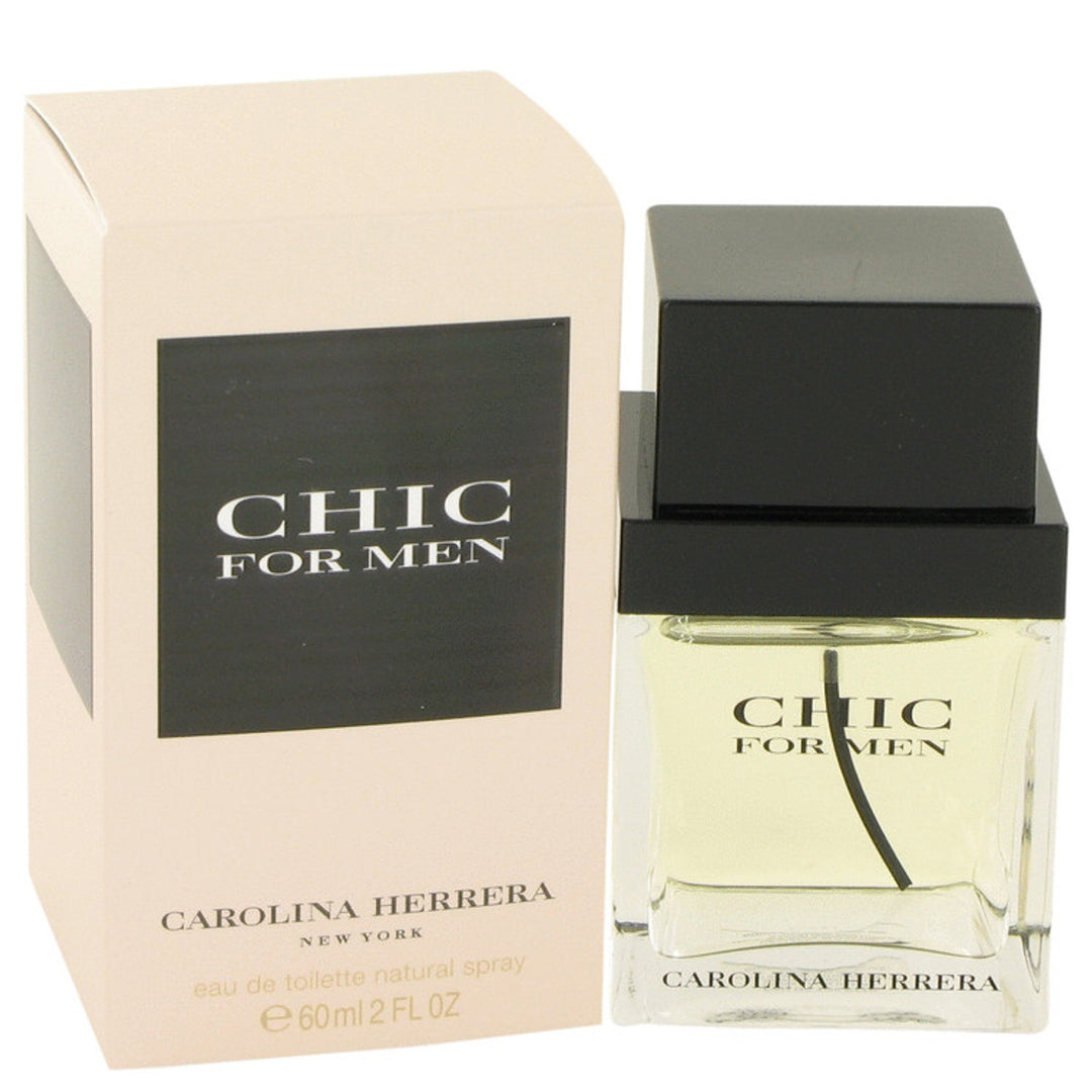 Carolina Herrera Chic EDT 2oz Mens Cologne Warm Spicy Citrus Aromatic Fragrance Image 1