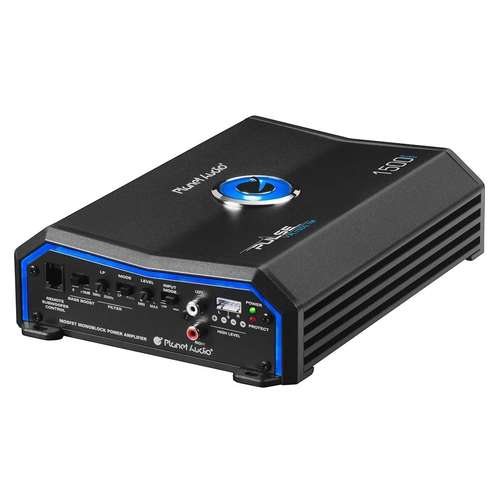 Planet Audio PL1500.1M Monoblock Car Amplifier 1500 Watts Class A/B 2/4 Ohm Image 2