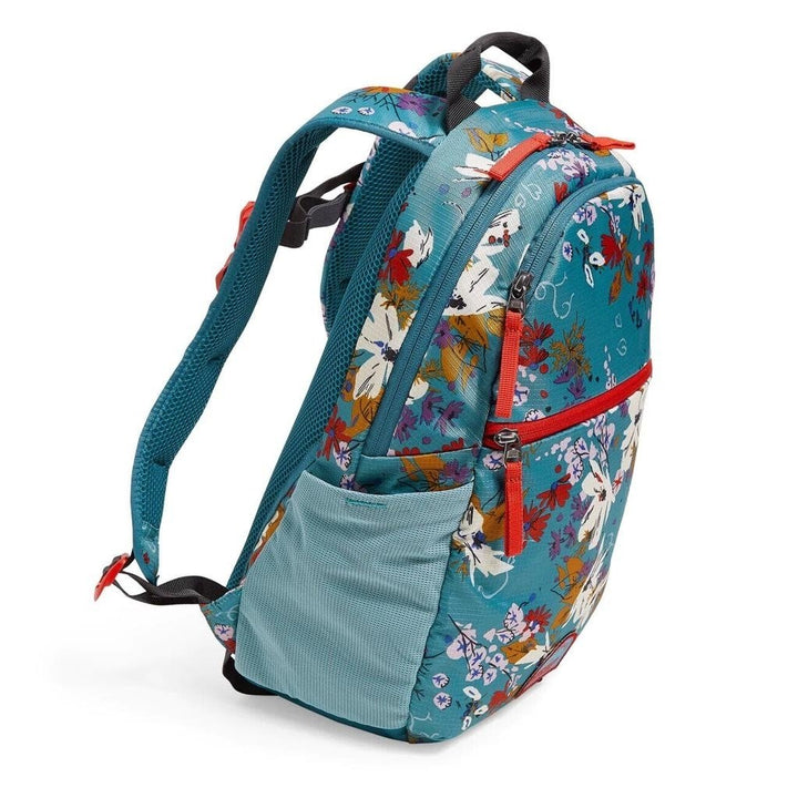 Vera Bradley + Coleman 15L Outdoor Floral Backpack School Bookbag Limited Edit Image 4