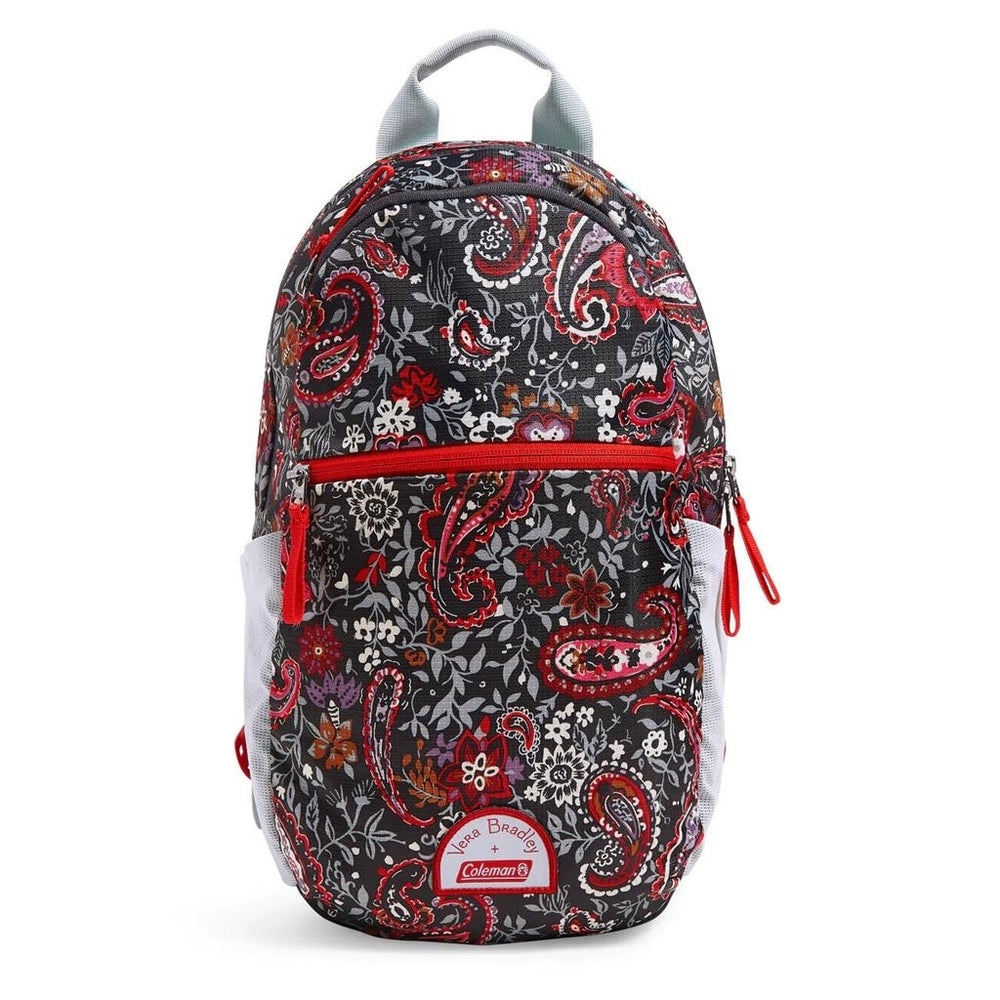 Vera Bradley + Coleman 15L Outdoor Paisley Backpack School Bookbag Limited Edit Image 2