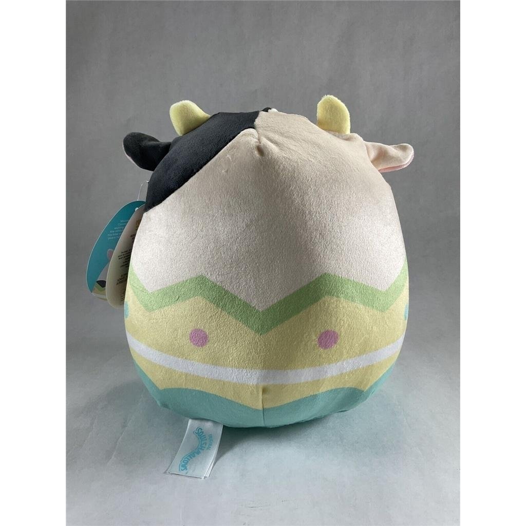 Squishmallows 2022 Connor The Cow In Easter Egg Spring 8 Inch Squad Squish Plush Image 4