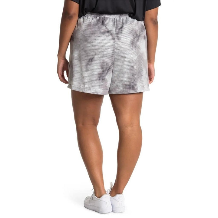 Nike Sportswear Icon Clash Shorts Gym Mesh Athletic Tie Dye Grey Plus Size 1X Image 2