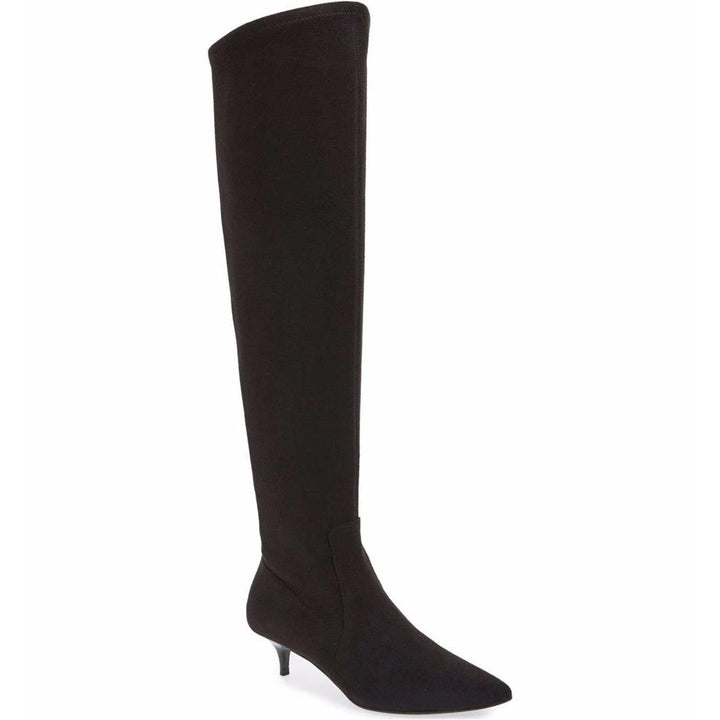 Michael Kors Flex OTK Zip Over The Knee Soft Stretch Black Boots 5 260 Womens Image 1