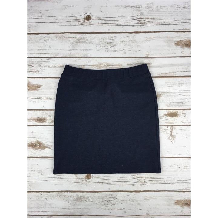 MM Couture By Miss Me Jeans Navy Blue Body Con Mini Skirt Stretch Lined S Women Image 3