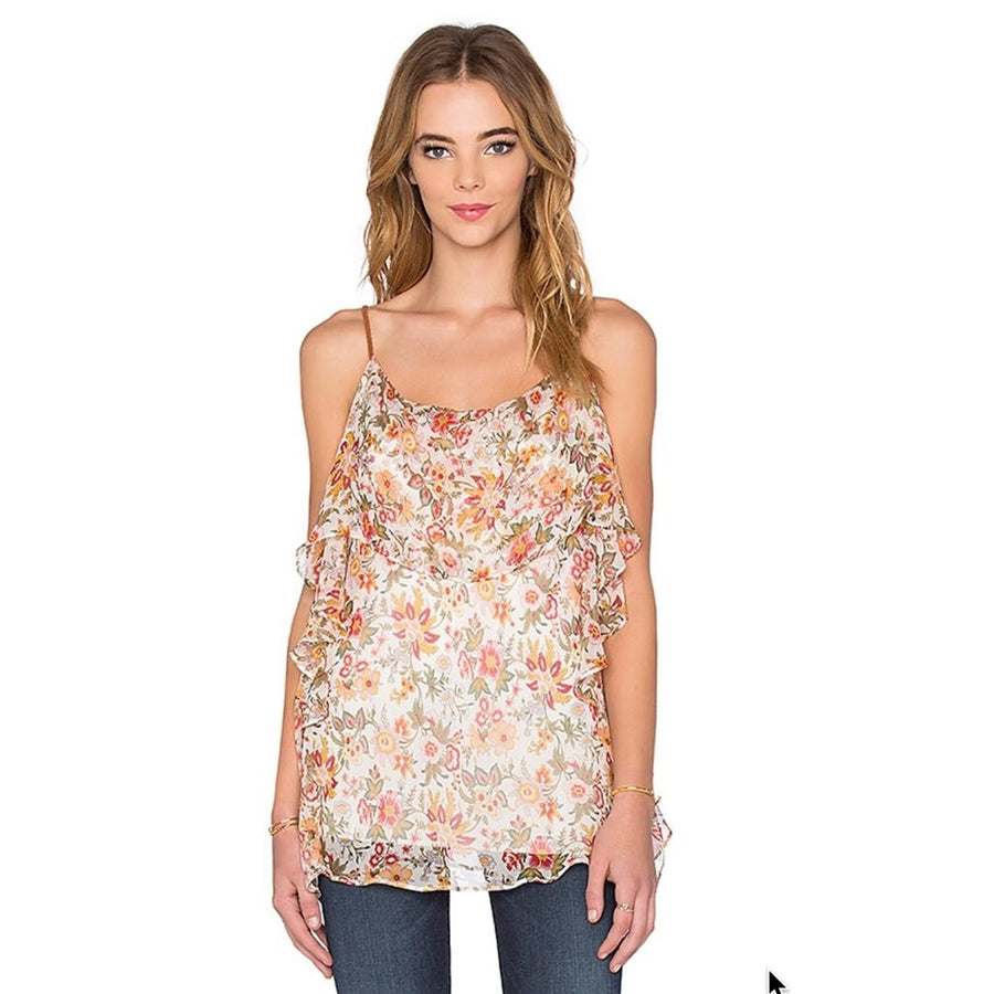 Bailey 44 Talk To Me Tank Sleeveless Silk Floral Flowy Top Blouse S 229 Womens Image 1