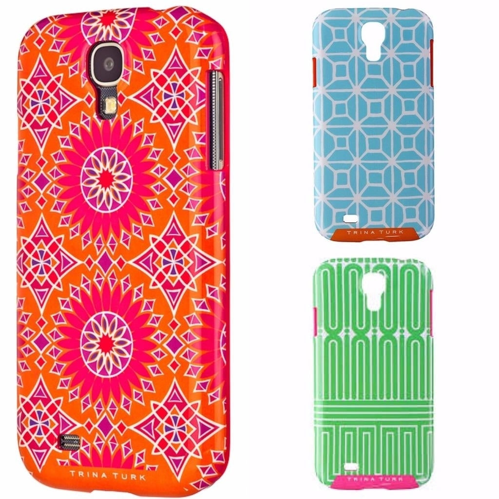 Trina Turk  Cell Phone Case Samsung Galaxy S4 Hard Shell Cover Shockproof Image 1