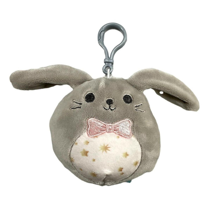 Squishmallows 2022 Easter Squad Blake The Bunny Clip 3.5" Tik Tok Plush Keychain Image 1