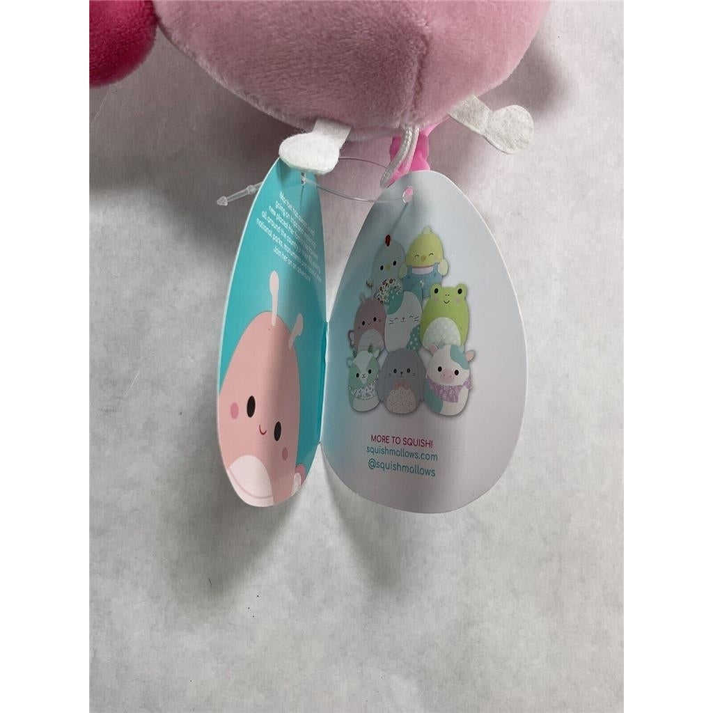 Squishmallows 2022 Easter Squad Maribel The Butterfly Clip 3.5" Plush Keychain Image 4