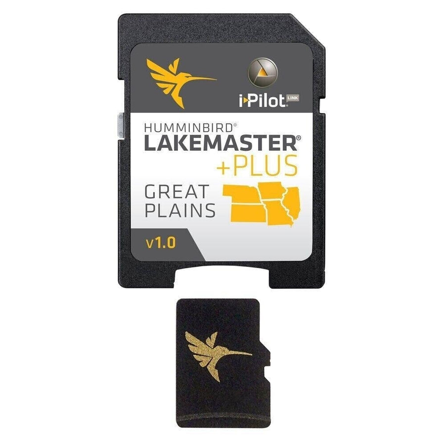 Expedited Delivery! Humminbird LakeMaster Plus V1 Great Plains - 600017-4 Image 1