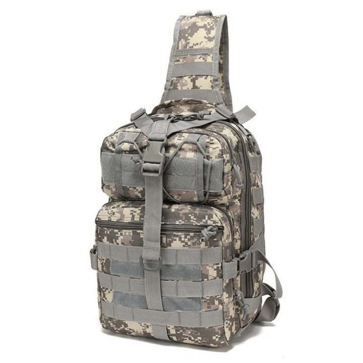 Tactical Sling Backpack 15L Molle Shoulder Bag Outdoor Camping Hiking Utility Image 4