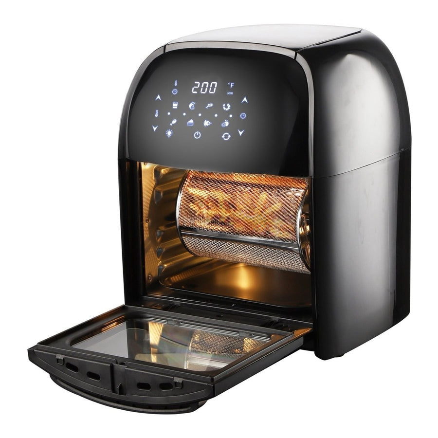 National 3-In-1 12 Qt Air Fryer - Dehydrator - Rotisserie Oven (NA-3004AFR) Image 1