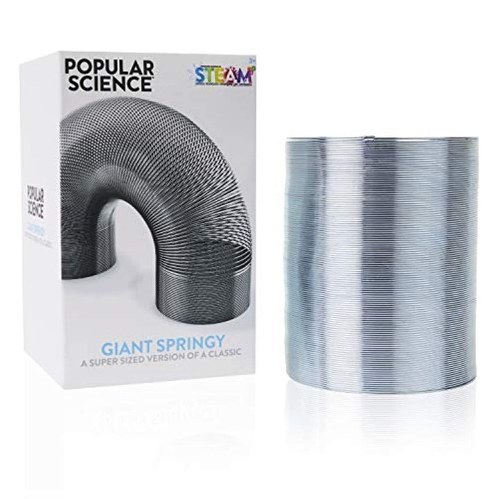 Popular Science Giant Springy Super Sized Slinky Spring Toy Image 1