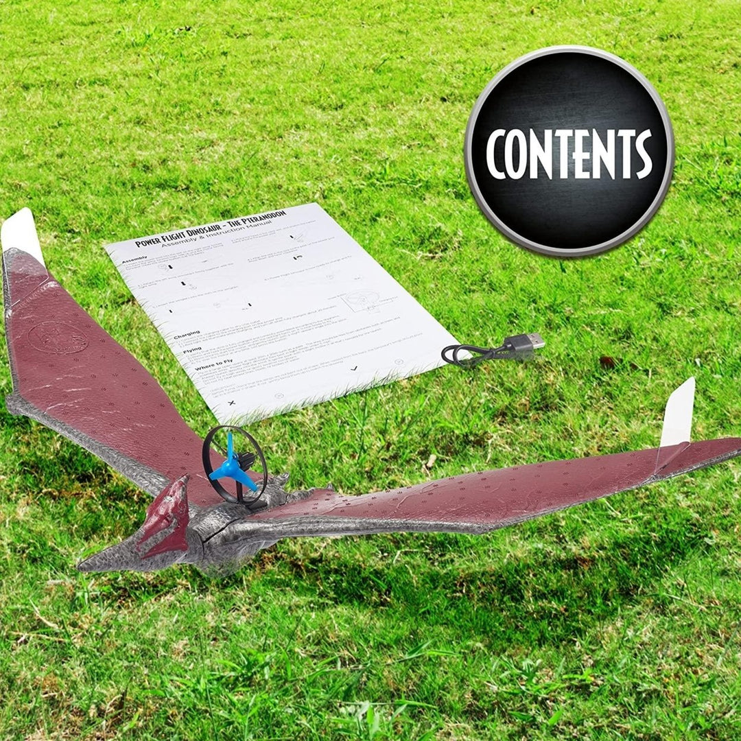 Jurassic World Power Flight Dino Pteranodon Flying Dinosaur Interactive Toy WOW! Stuff Image 4