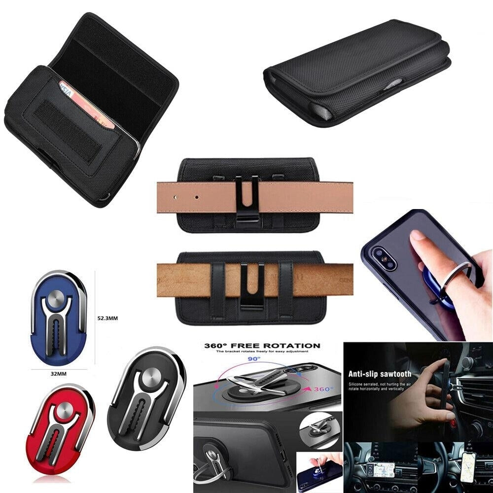 Pouch Case For TCL 30Z30 z30 LEA3XA2X Card Holder with Holster Belt Clip Image 1