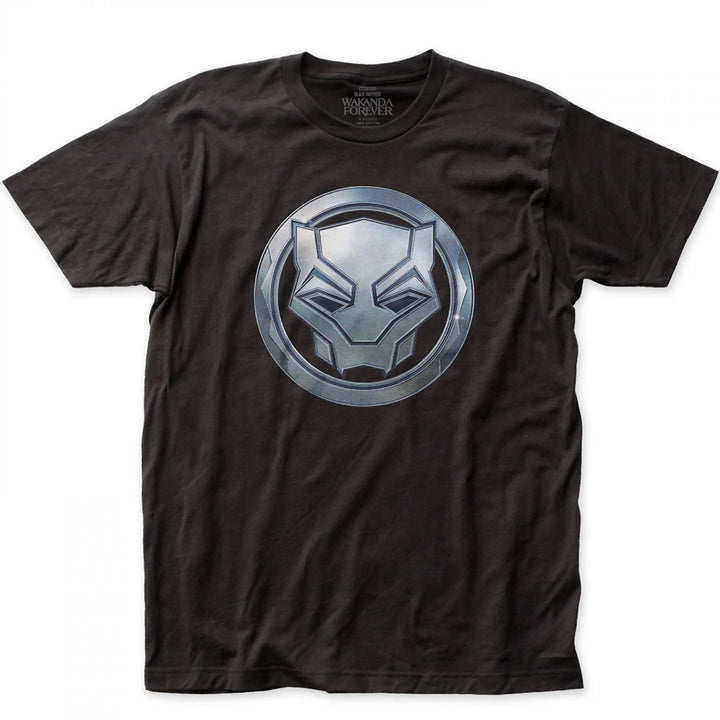 Black Panther Symbol T-Shirt Image 1