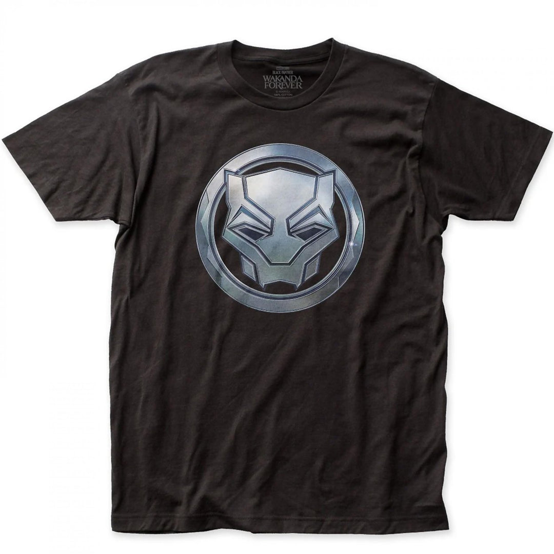 Black Panther Symbol T-Shirt Image 1