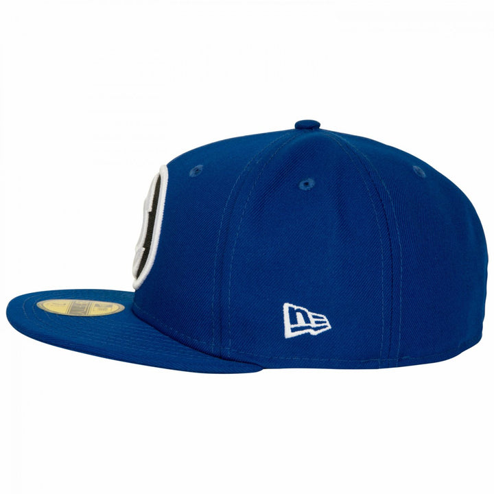 Indigo Lantern Color Block Era 59Fifty Fitted Hat Image 3