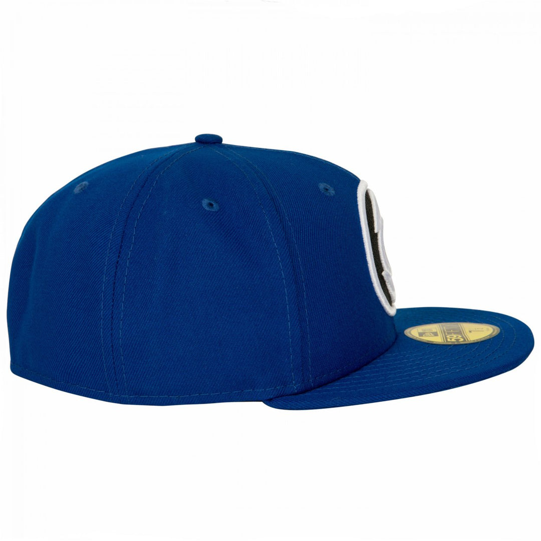 Indigo Lantern Color Block Era 59Fifty Fitted Hat Image 4